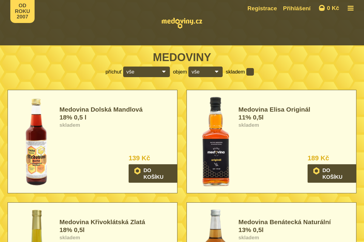 Medoviny.cz