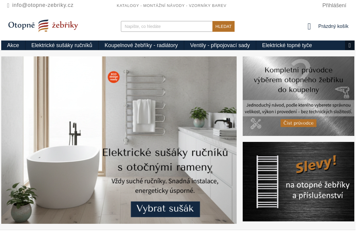 Otopné žebříky