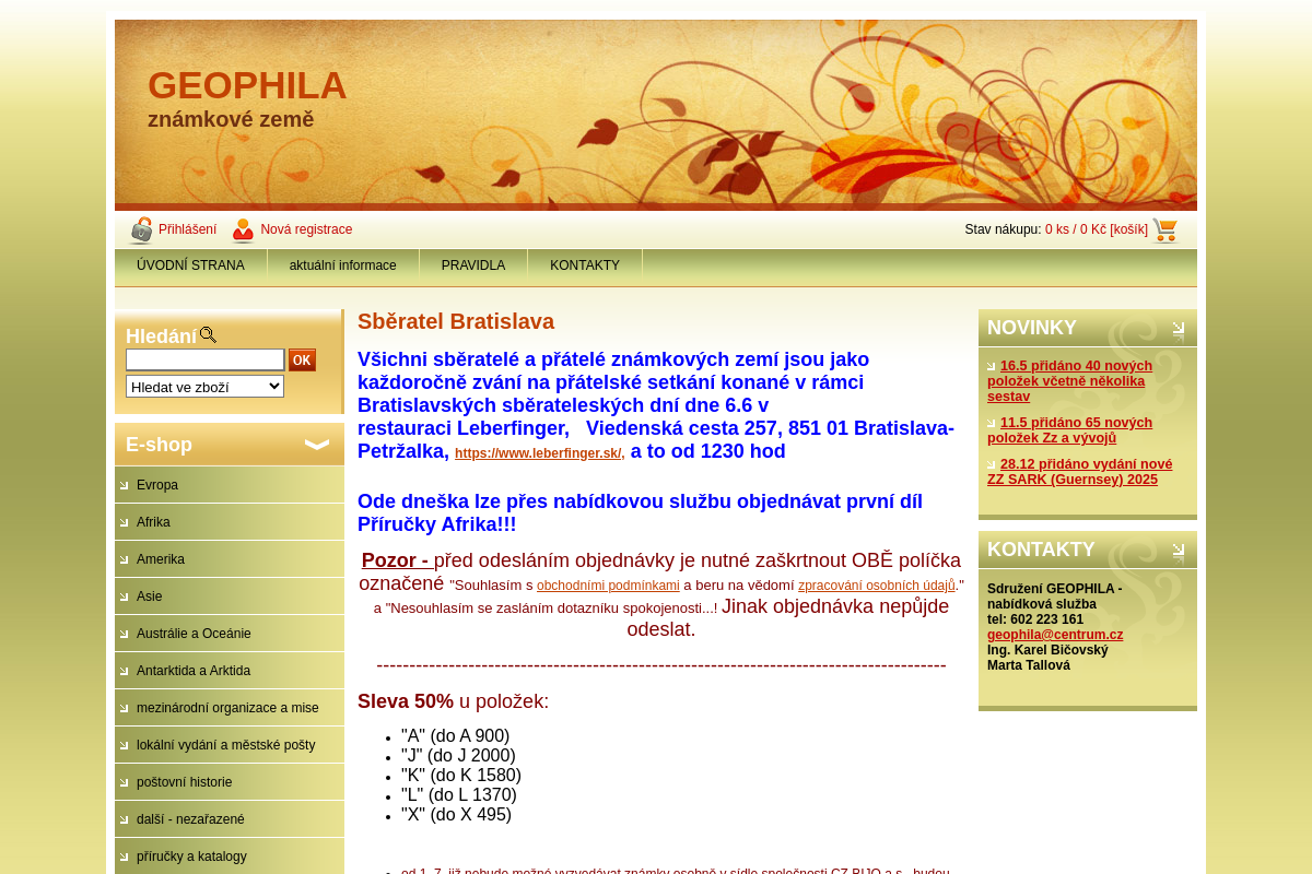 Geophila.cz