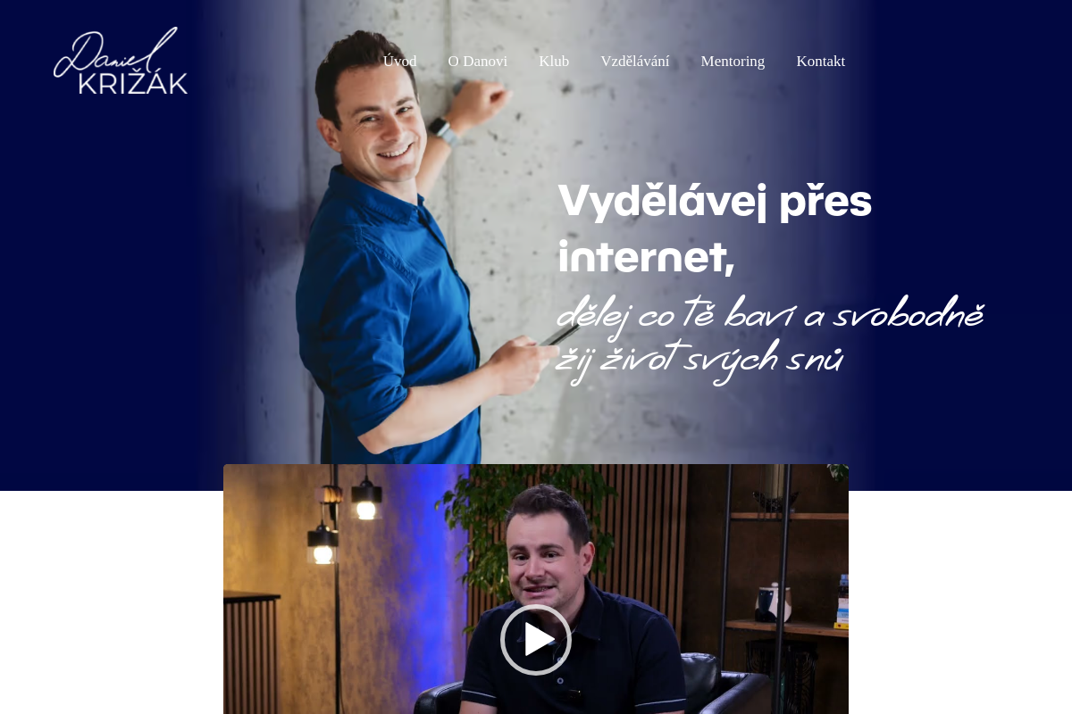Digitální byznys Daniel Križák