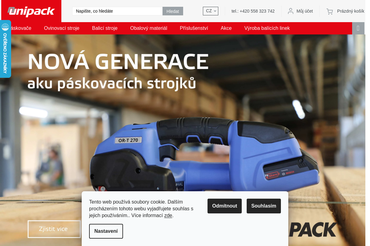 UNIPACK - Páskovací a balicí systémy