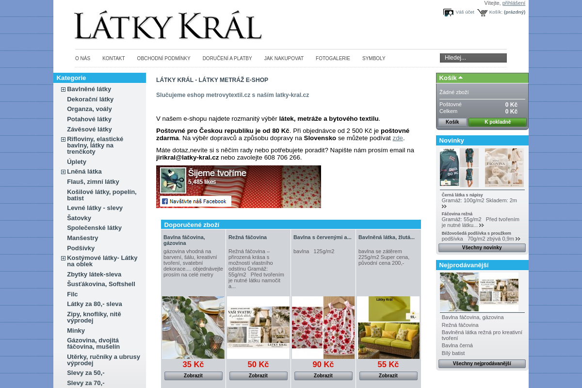 Metrovytextil.cz