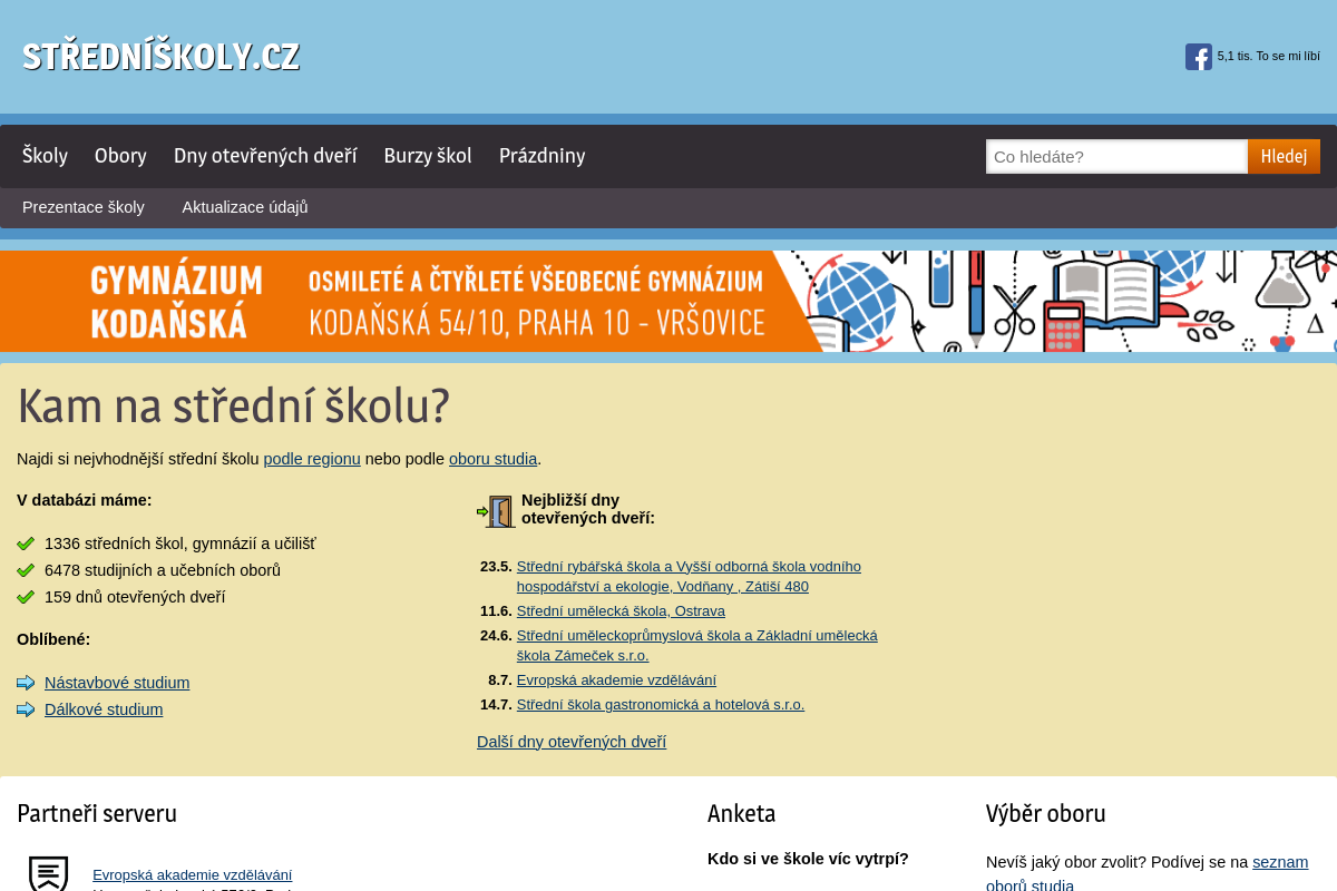 Stredniskoly.cz