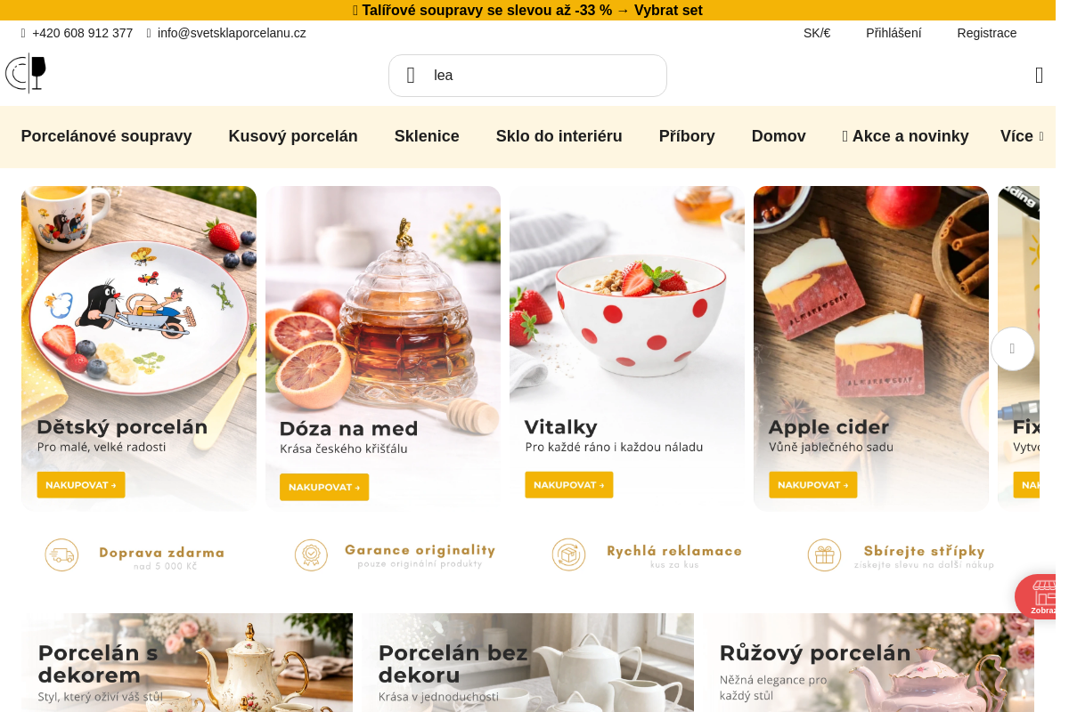 Svět skla & porcelánu