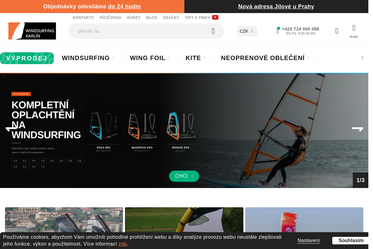 Windsurfing Karlín.cz