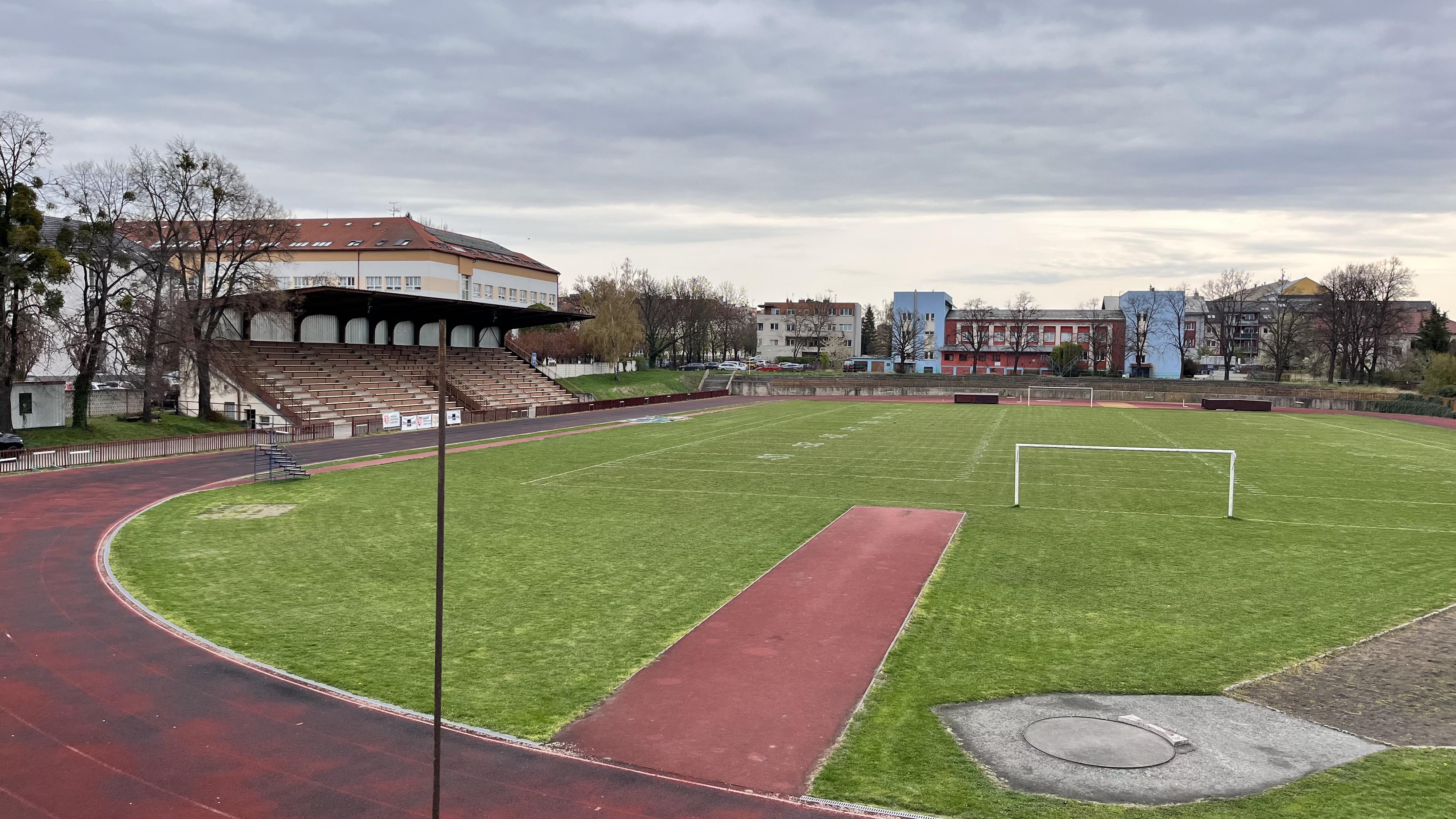 Atletický stadion Kroměříž foto 2