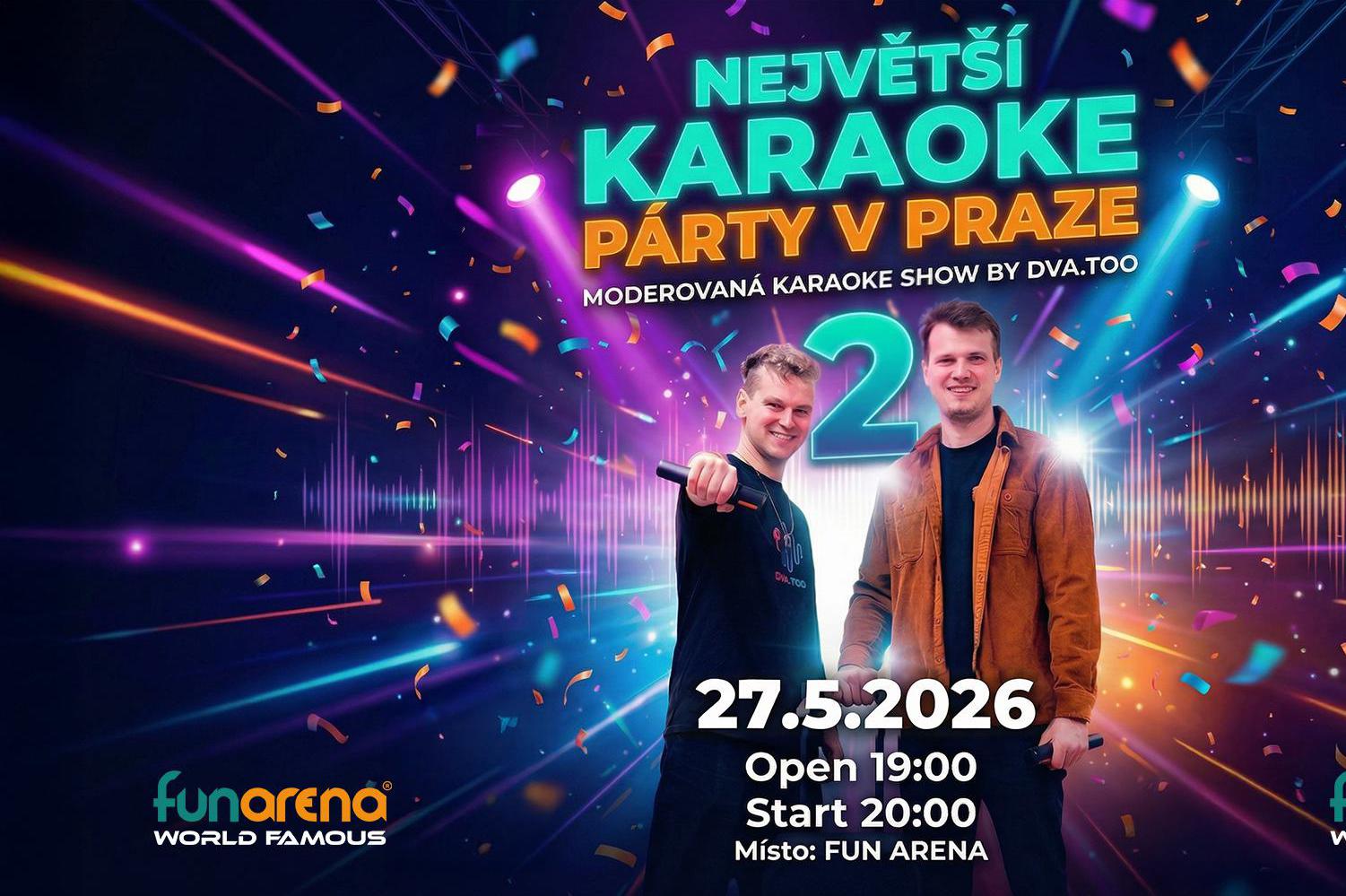 Největší karaoke party v Praze by DVA.TOO #2