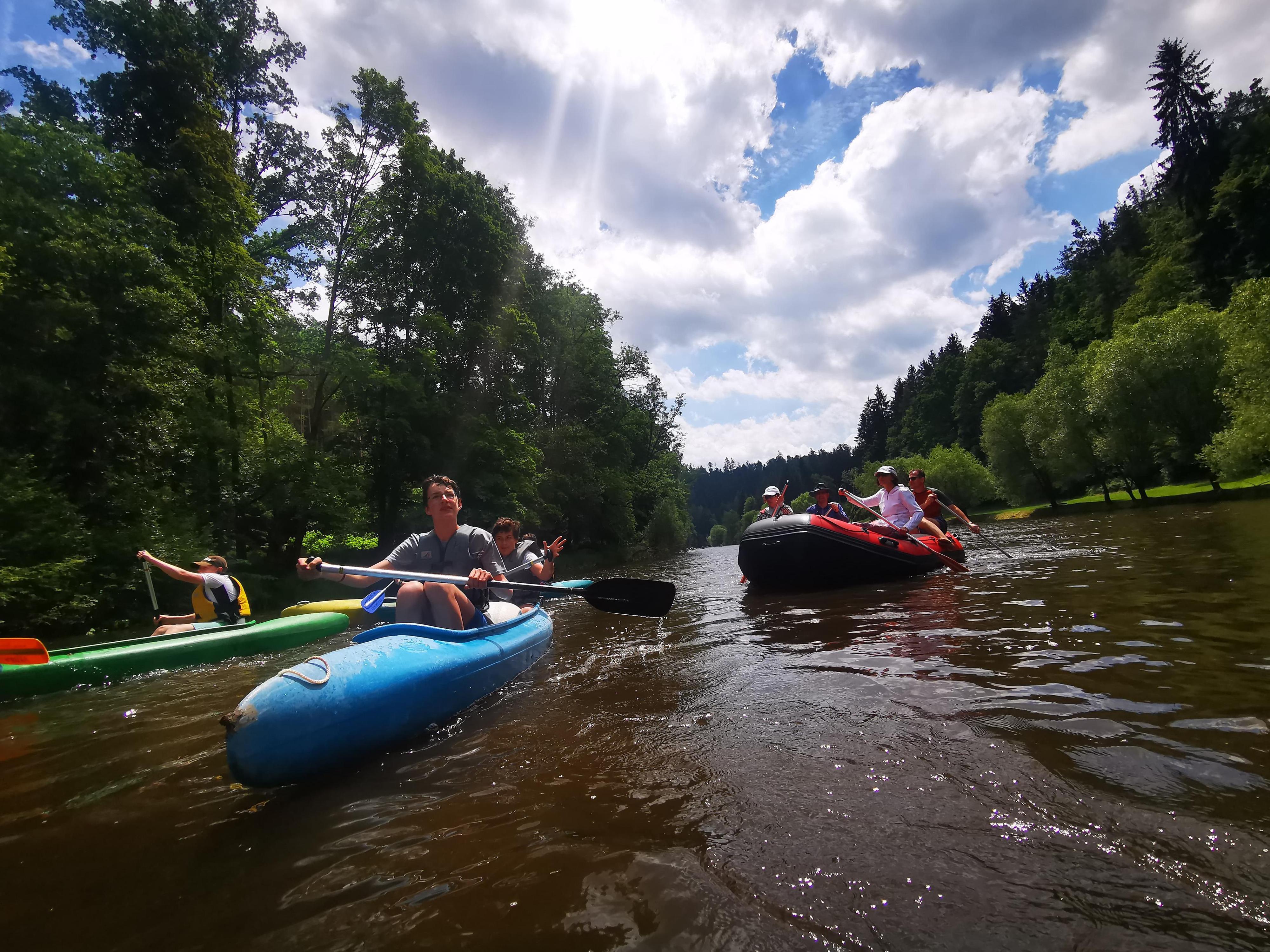 Půjčovna lodí a raftů VYDRA foto 4