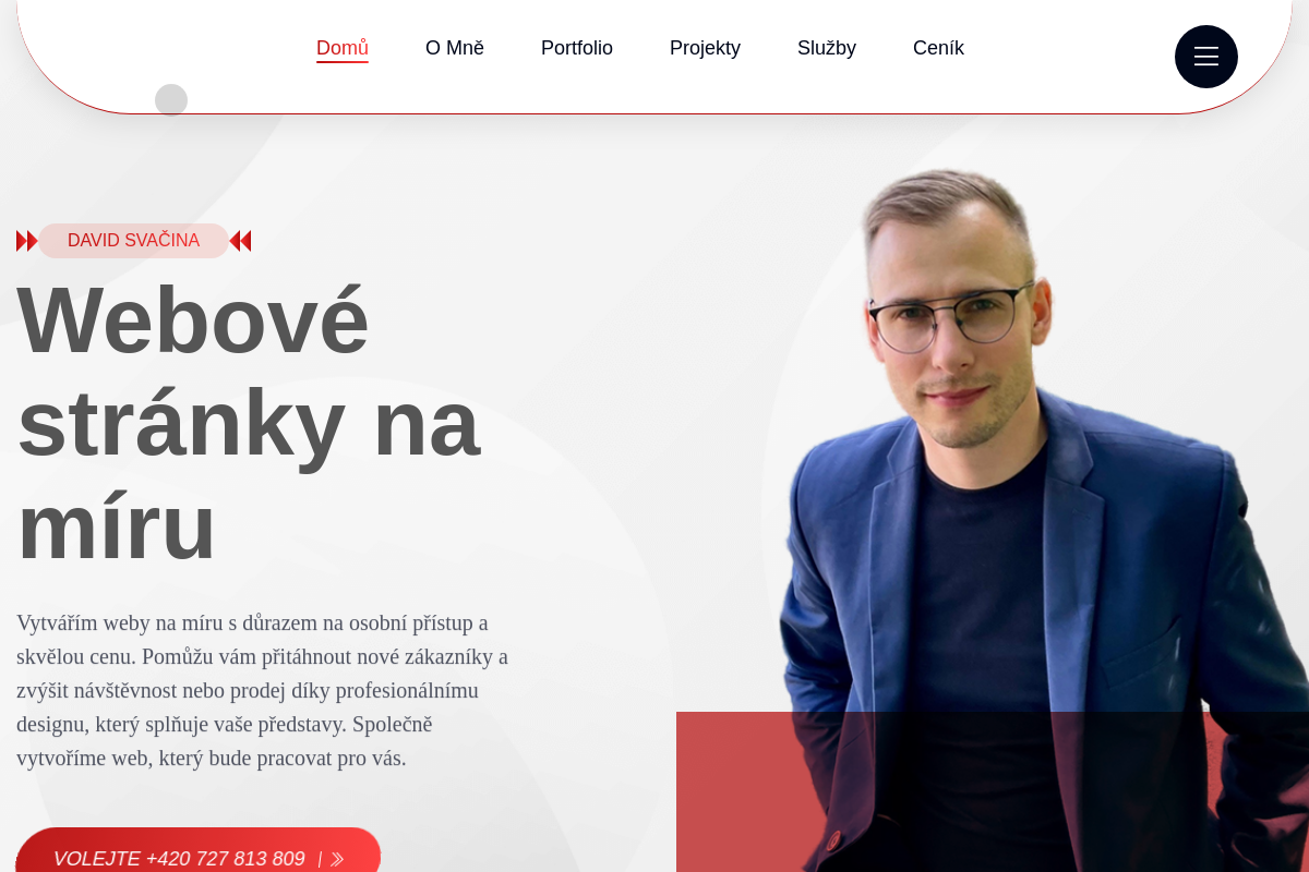 Tvorba webových stránek David Svačina