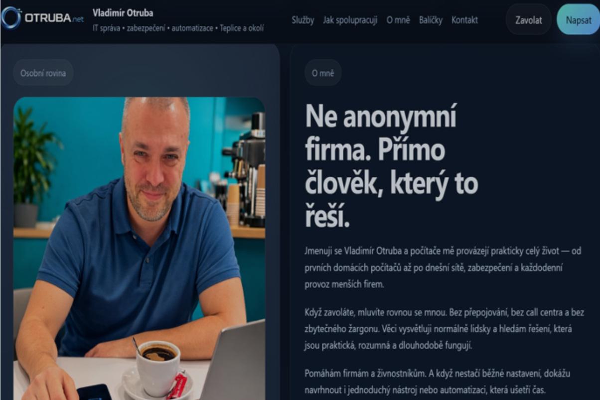 otruba.net - IT, které drží a nepřekáží.