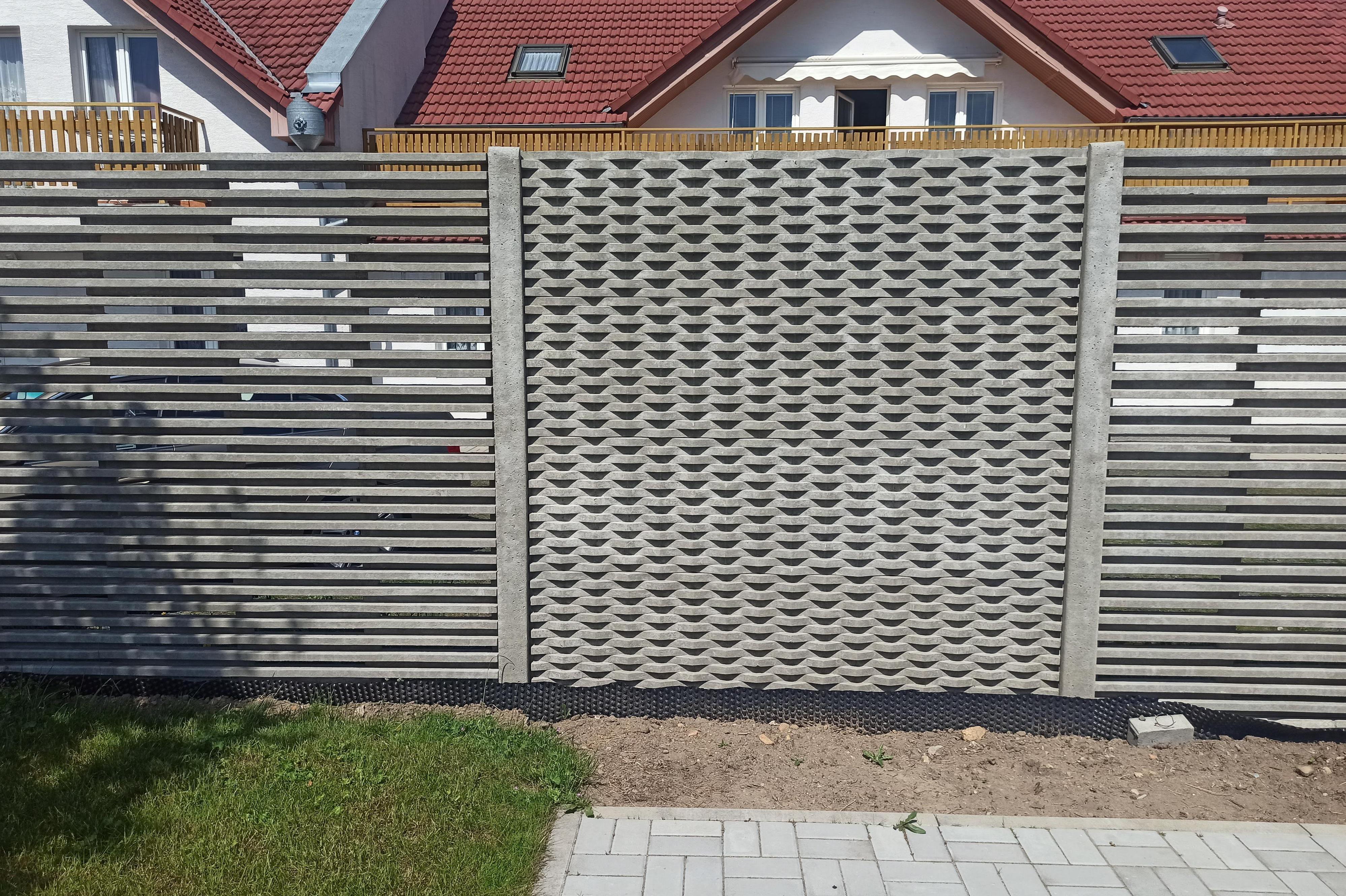 Tektonika betonové ploty