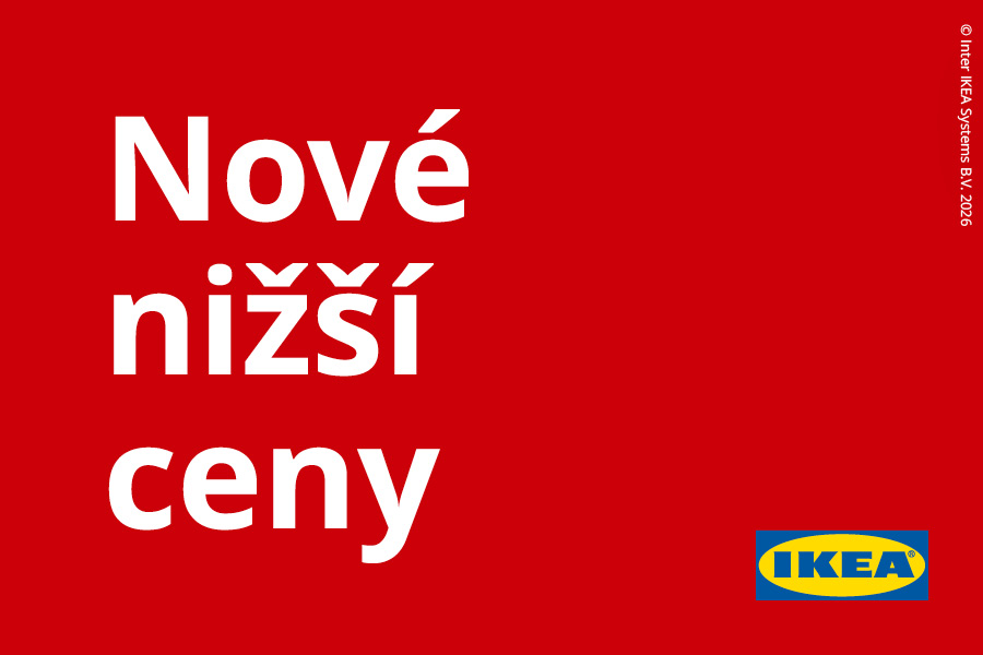 Nové nižší ceny v IKEA