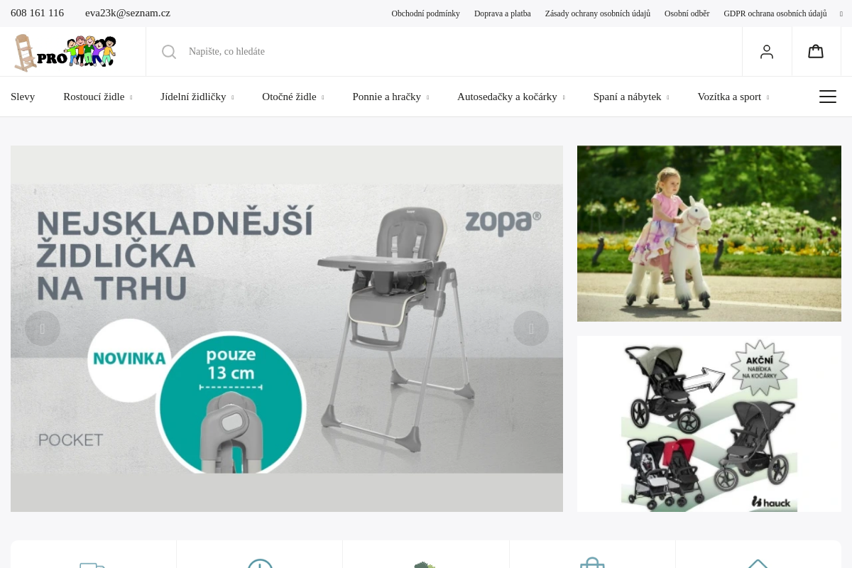 Židle pro děti.cz