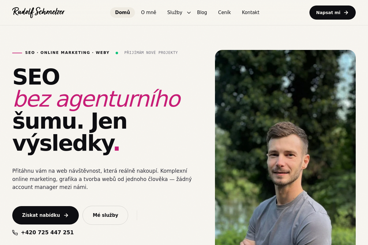 SEO specialista Rudolf Schmelzer