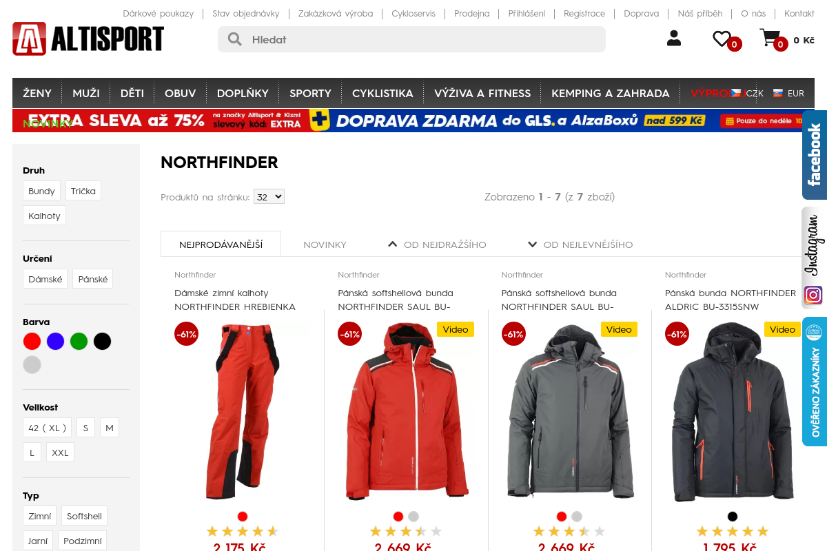 Northfinder-eshop.cz