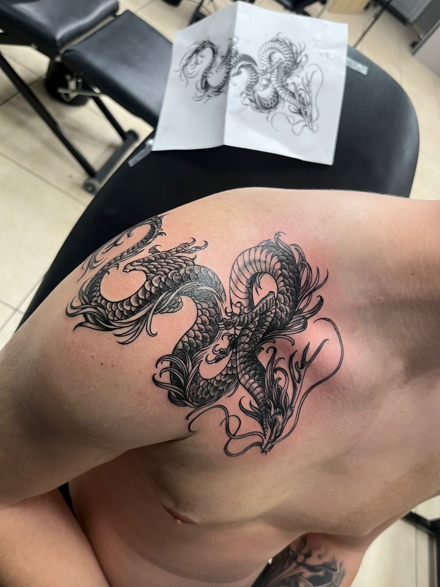Koma tattoo foto 3