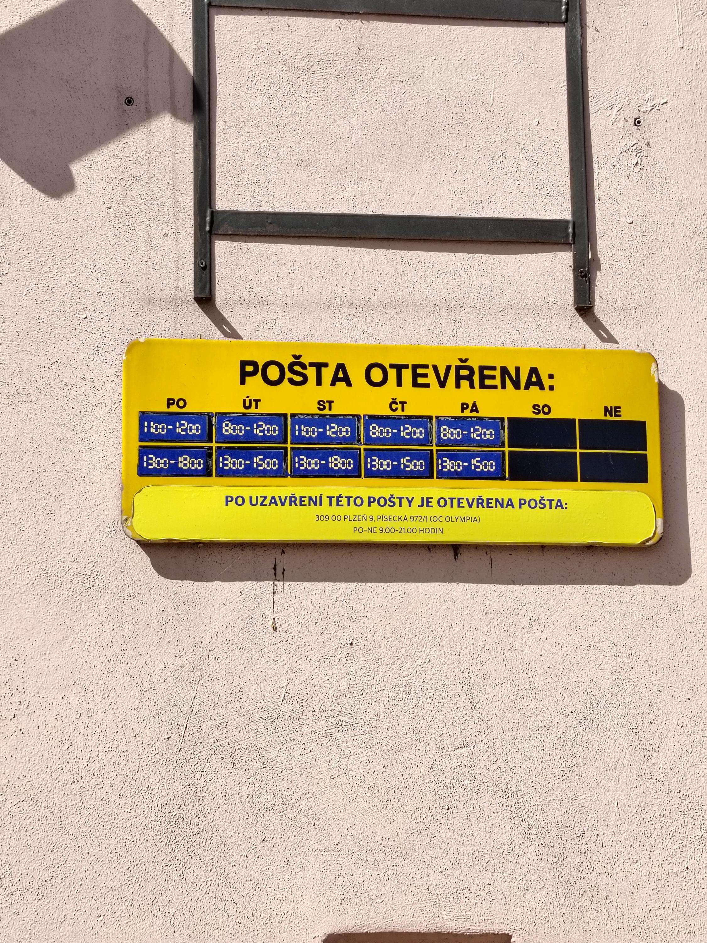 Pošta Koloveč foto 2