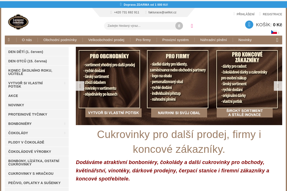Luxusnicokolady.cz