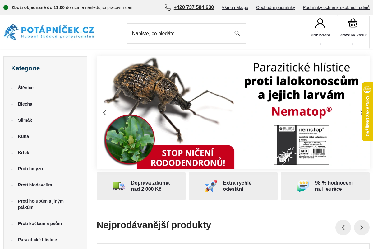 Potápníček.cz