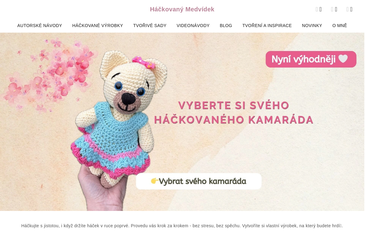 Háčkovaný Medvídek