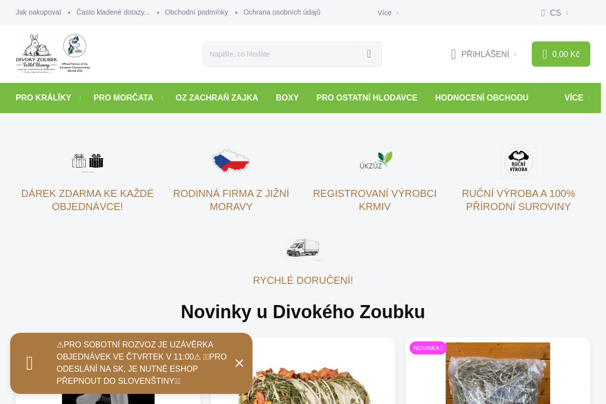 Divokyzoubek.com