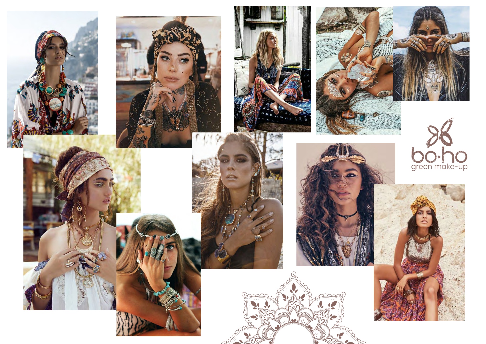 Boho Green Make-Up foto 2