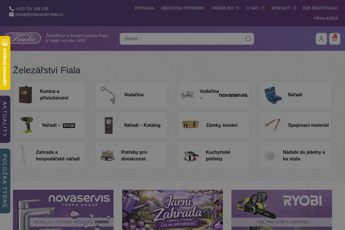 Železářství Fiala, s.r.o.