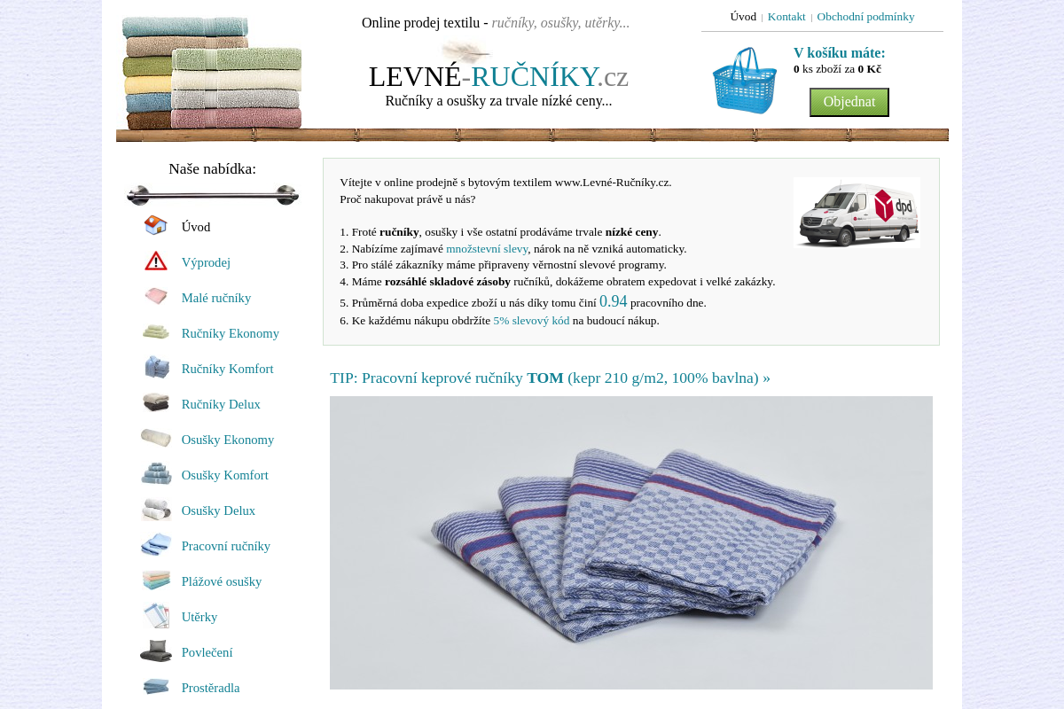 Levne-rucniky.cz