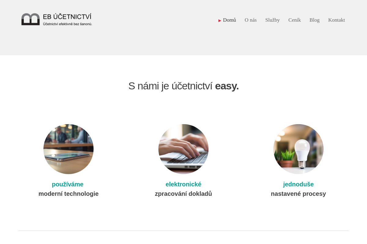 EB účetnictví