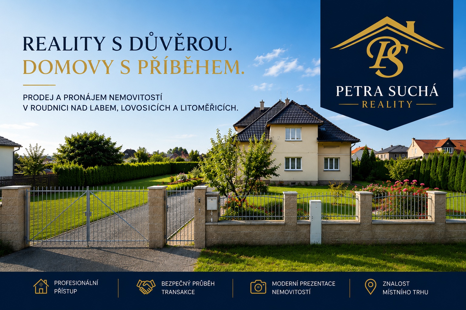 Petra Suchá - realitní makléřka