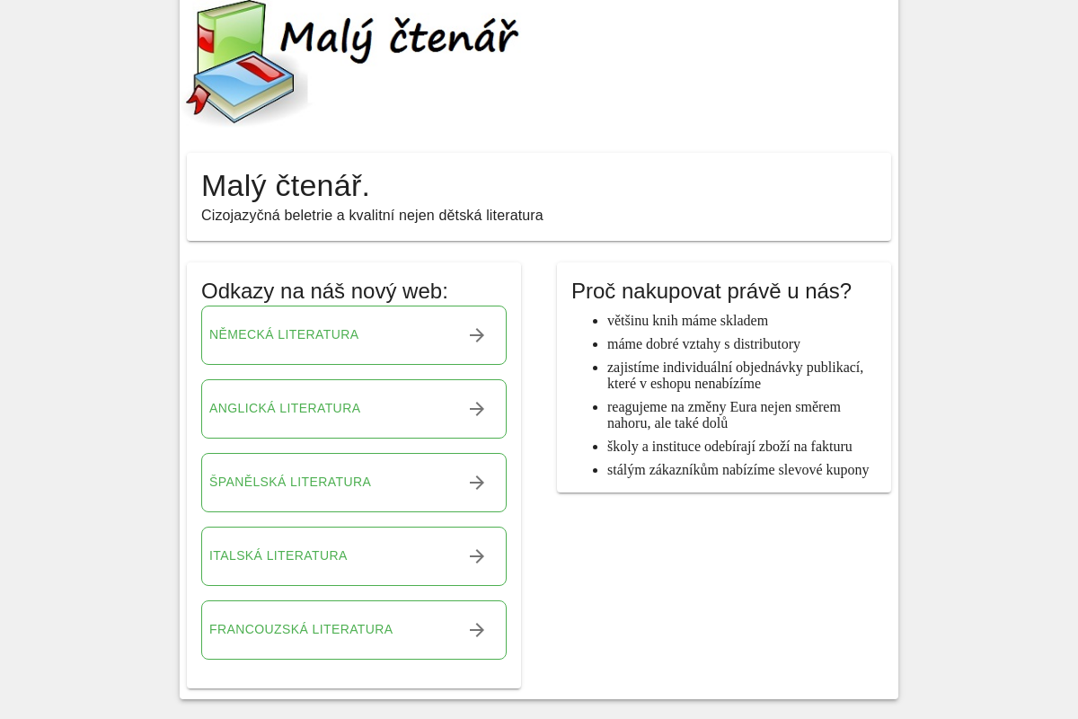 Malyctenar.cz