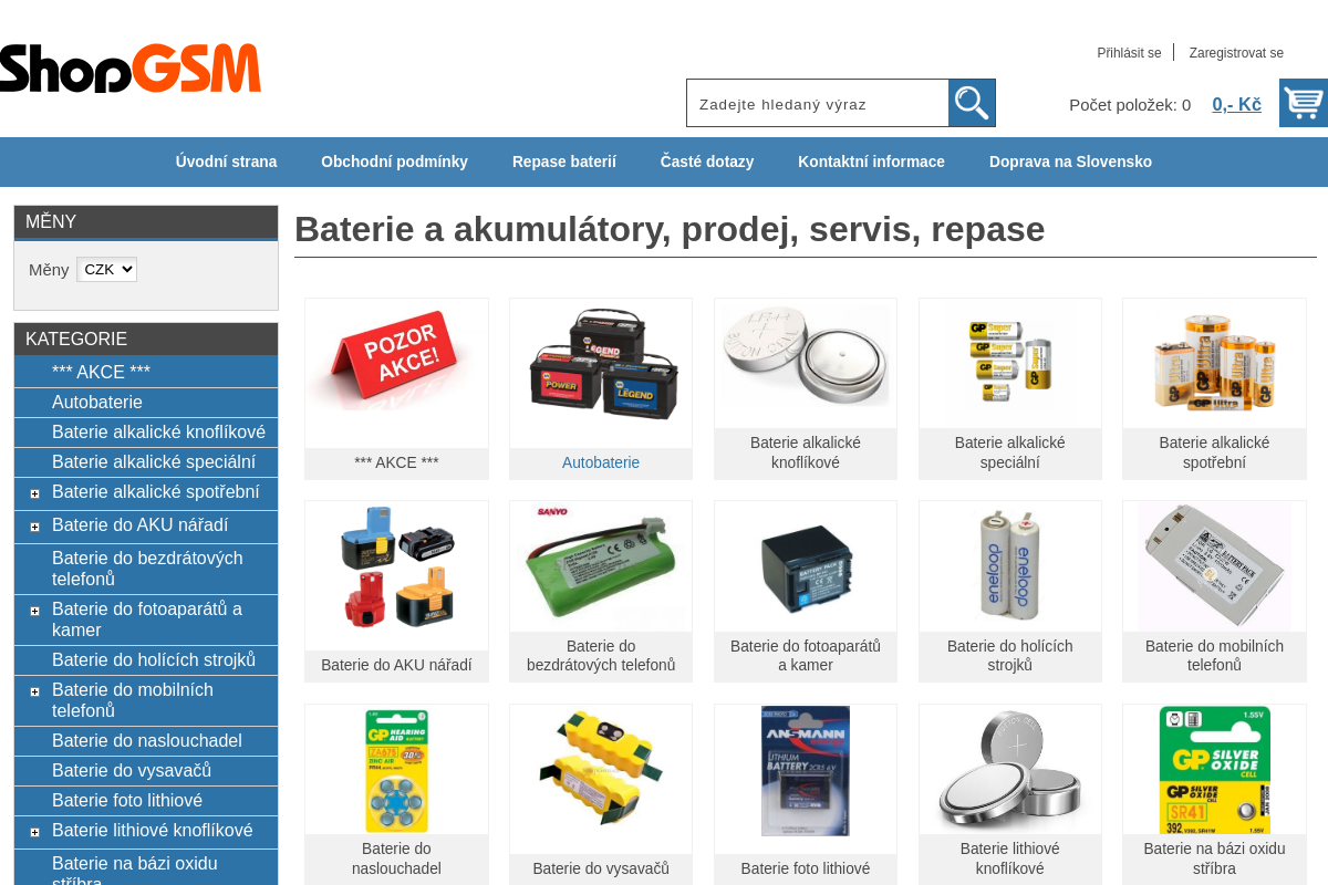 Shopgsm.cz