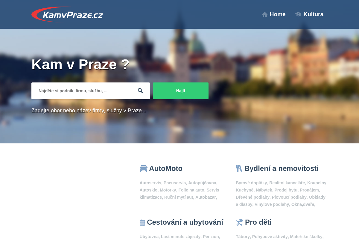Kamvpraze.cz