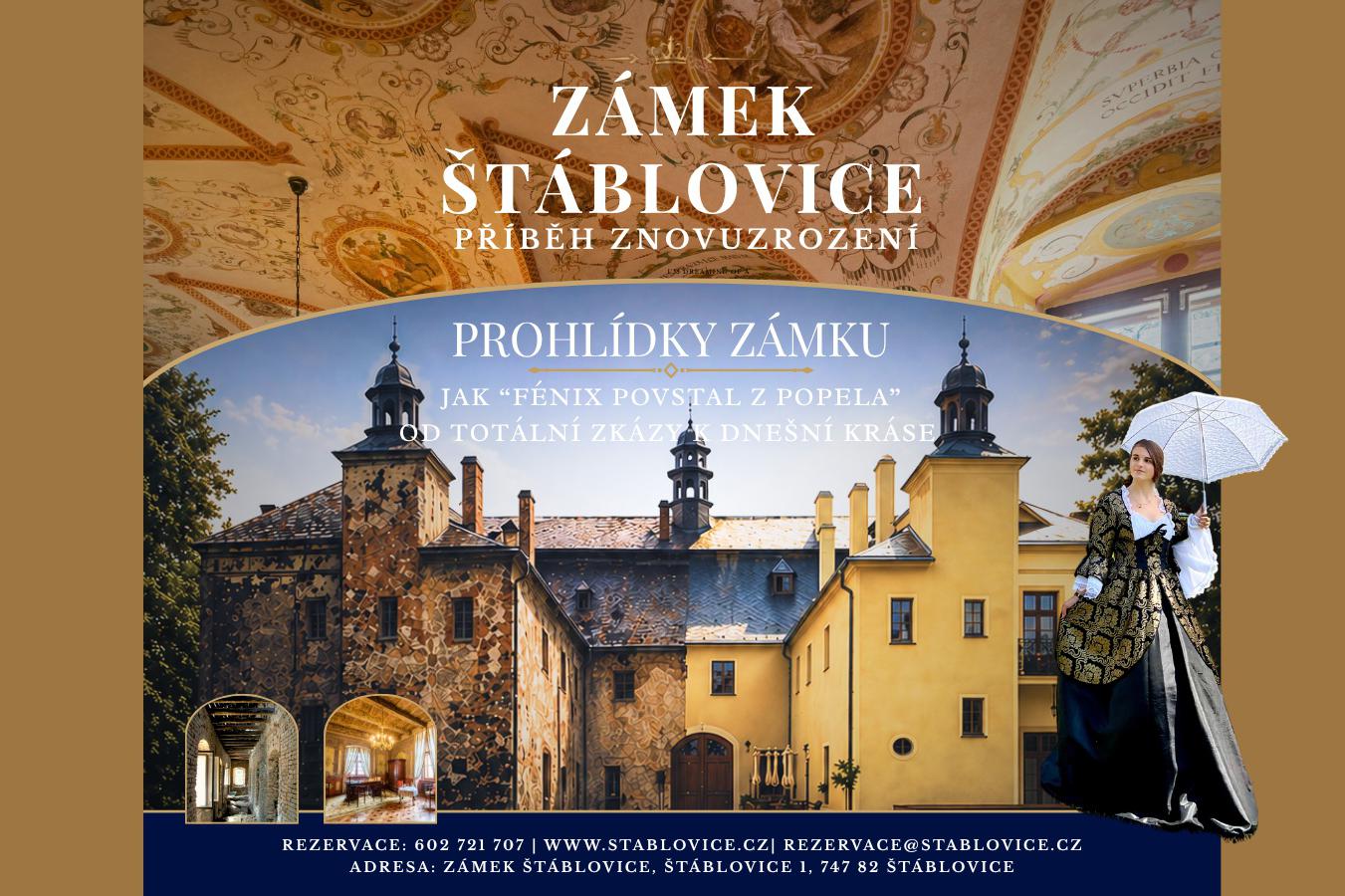 Zámek Štáblovice - PŘÍBĚH ZNOVUZROZENÍ
