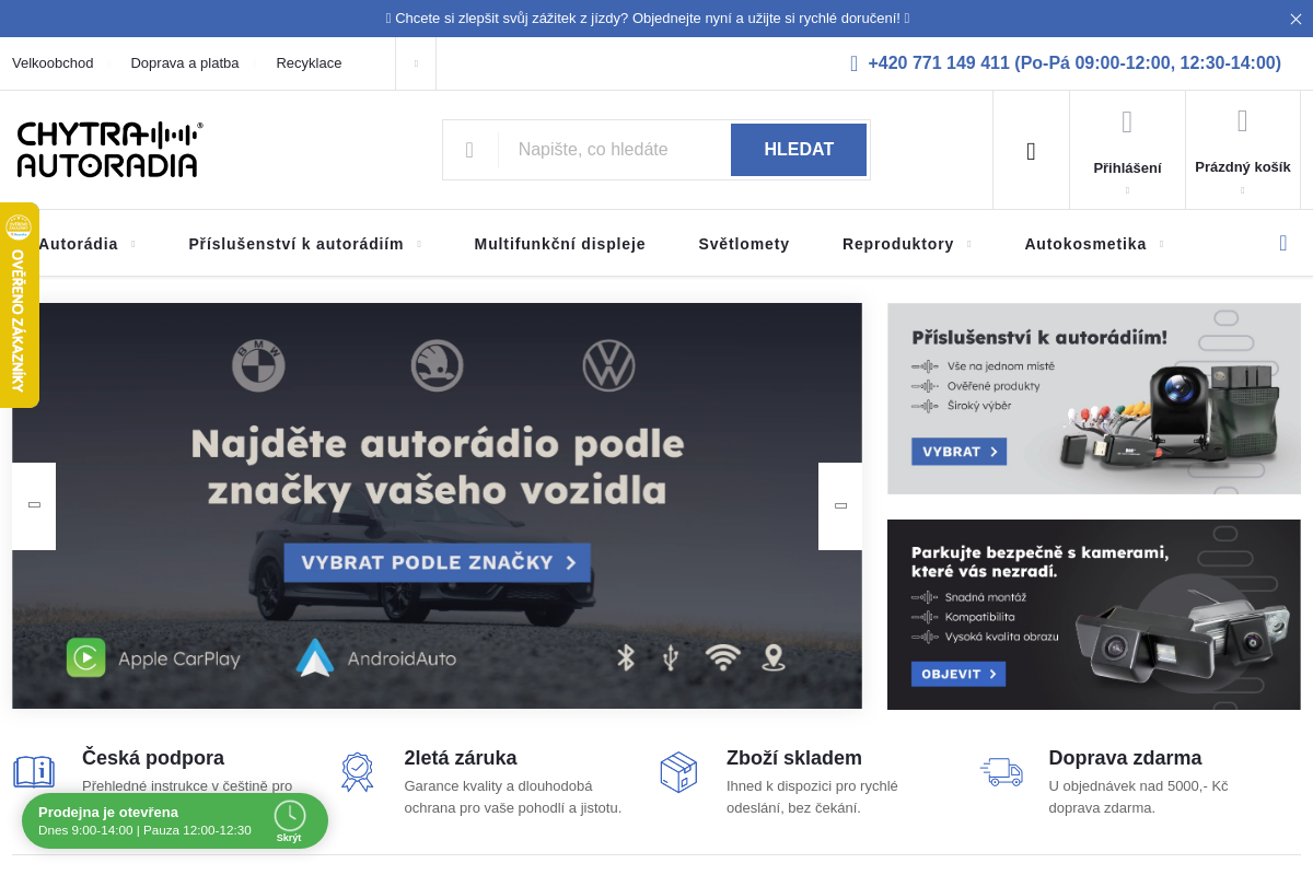 Chytraautoradia.cz