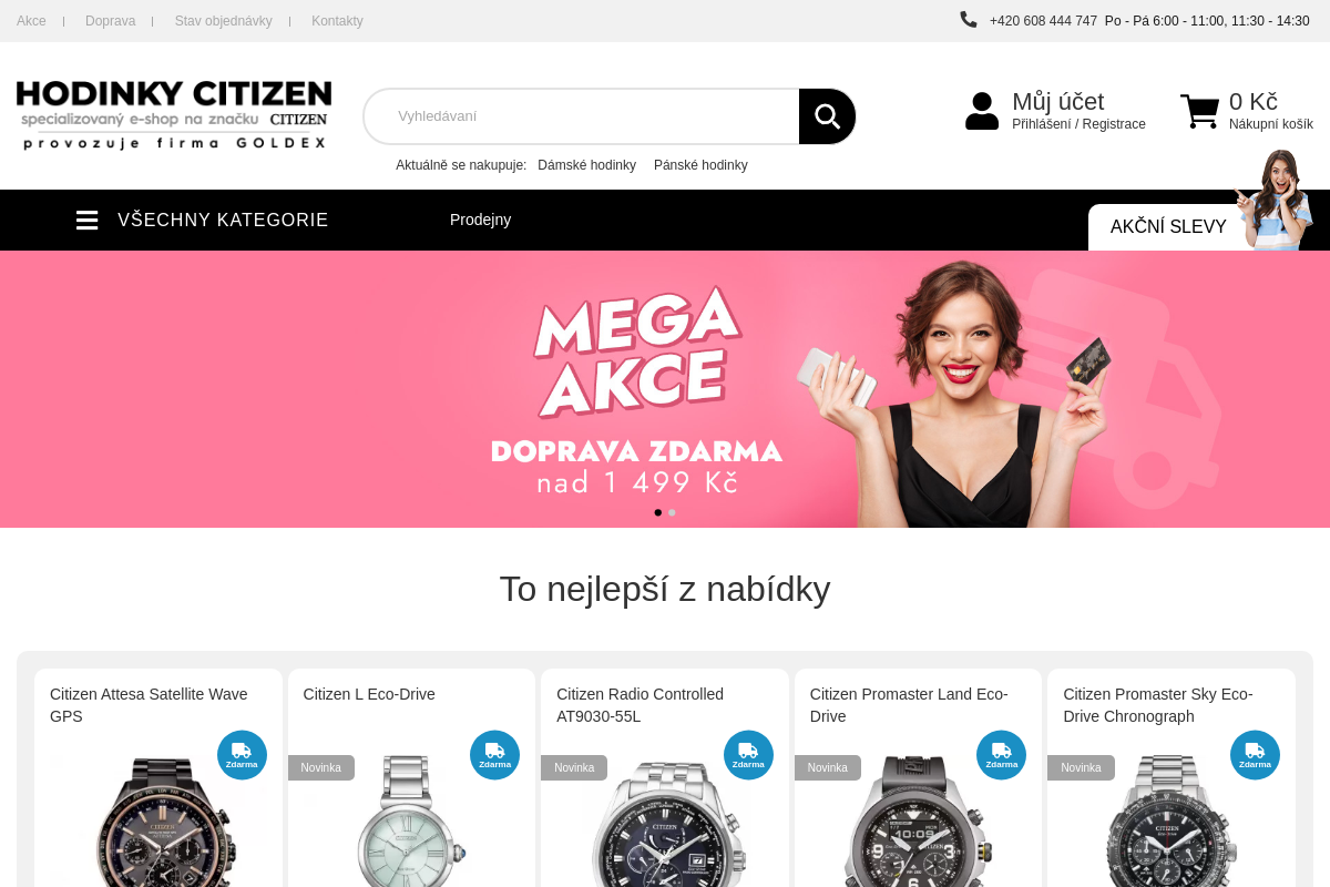 Hodinky-citizen.cz foto 1