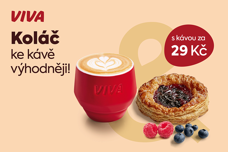 Malinovo-borůvkový koláč ke kávě výhodněji!