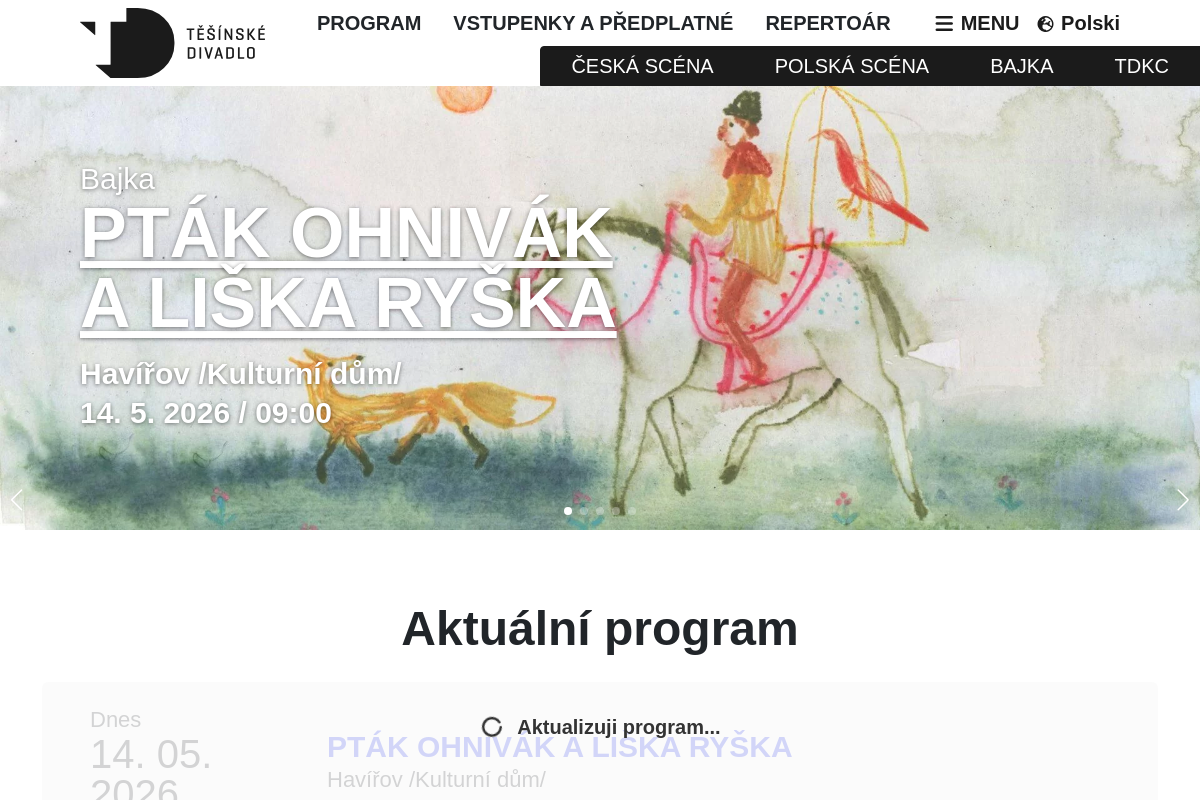 Pokladna Těšínského divadla foto 1