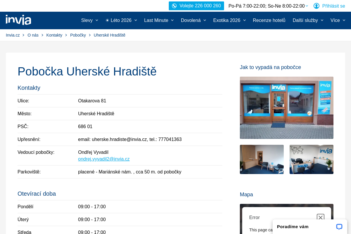 Invia - cestovní agentura