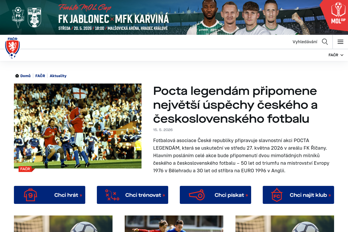 Fotbalová asociace České republiky