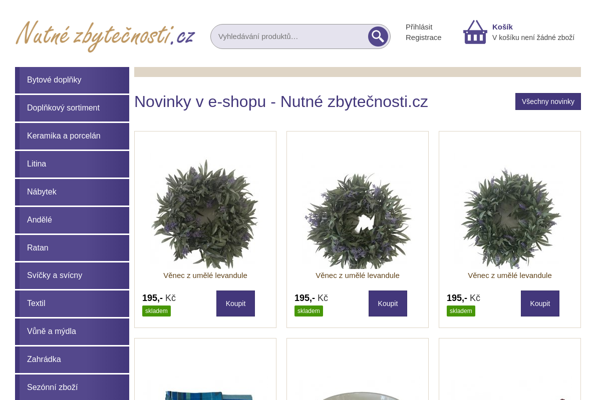Nutnezbytecnosti.cz