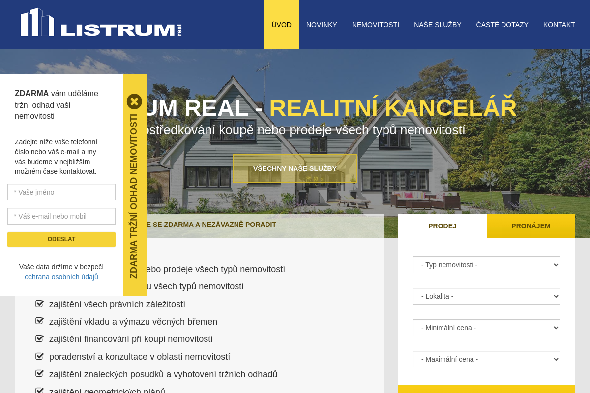 Listrum real s.r.o.