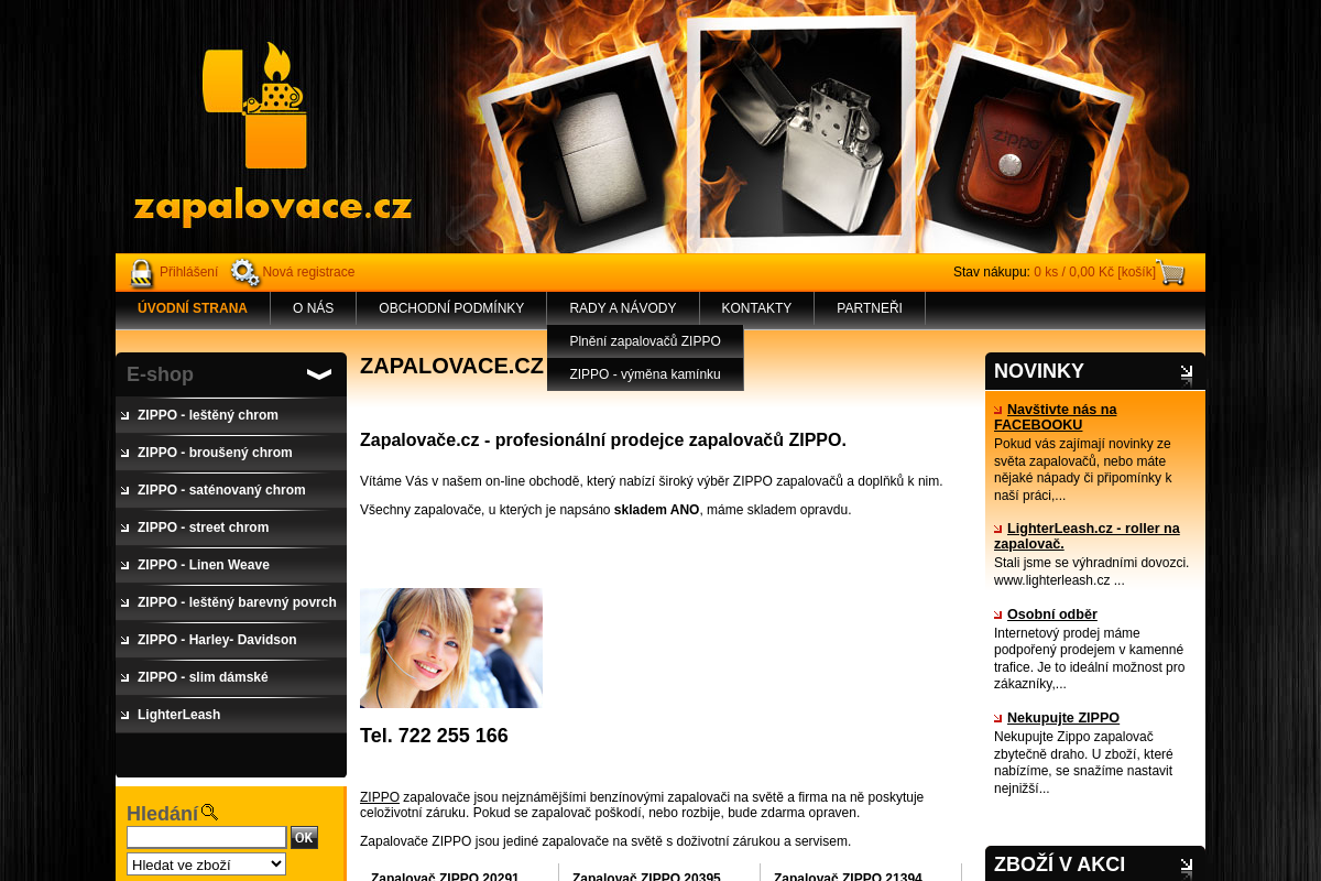 Zapalovače.cz foto 1