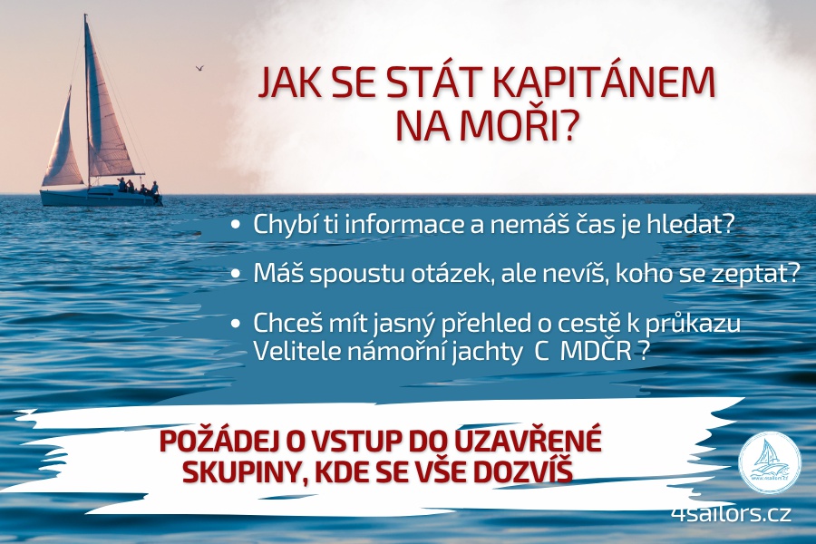 Jak se stát kapitánem na moři?