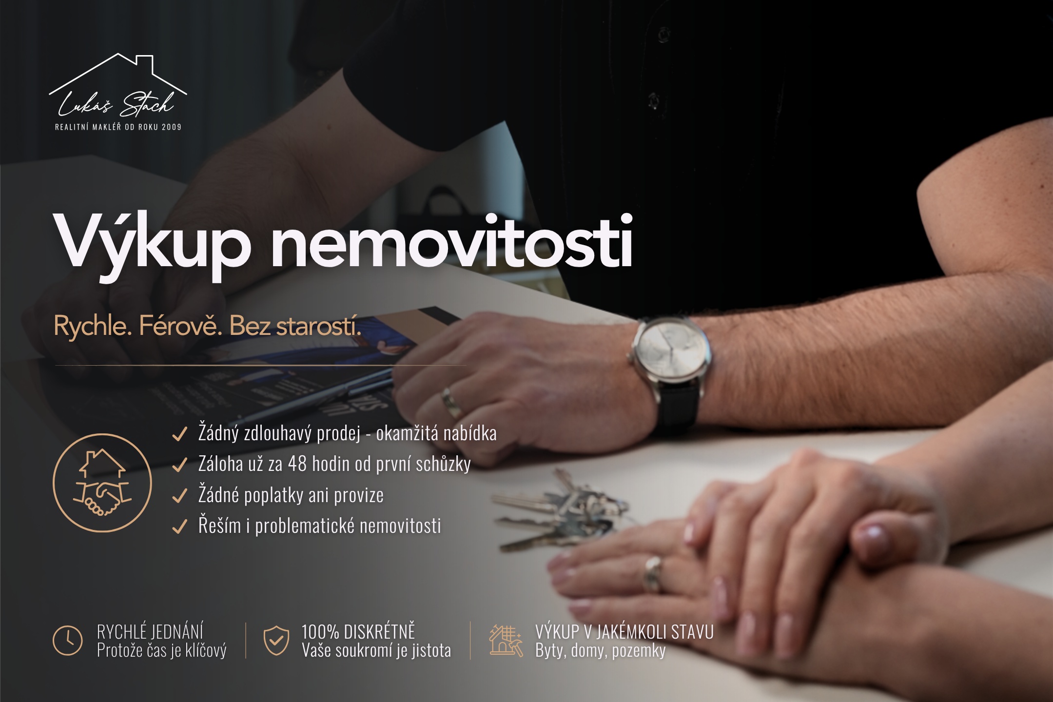 Nemáte čas na standardní prodej? Nabízím odkup.