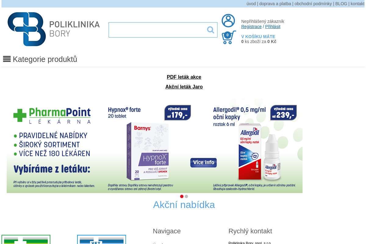 Shop.poliklinikabory.cz