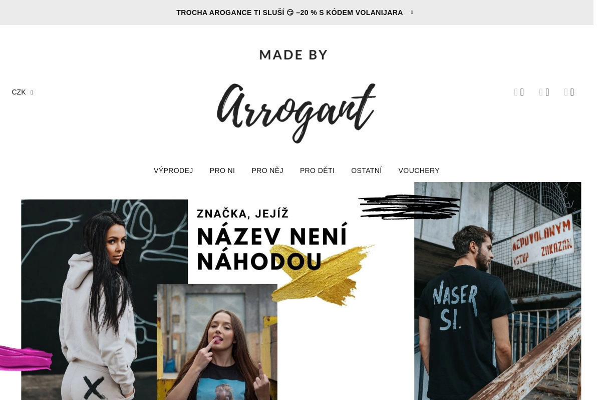 MADE BY ARROGANT