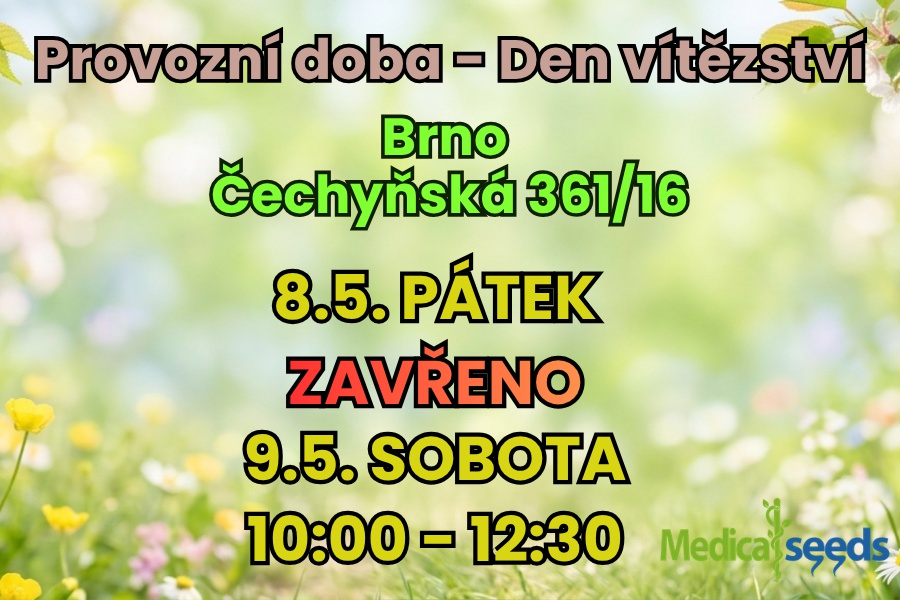 Provozní doba - Den vítězství
