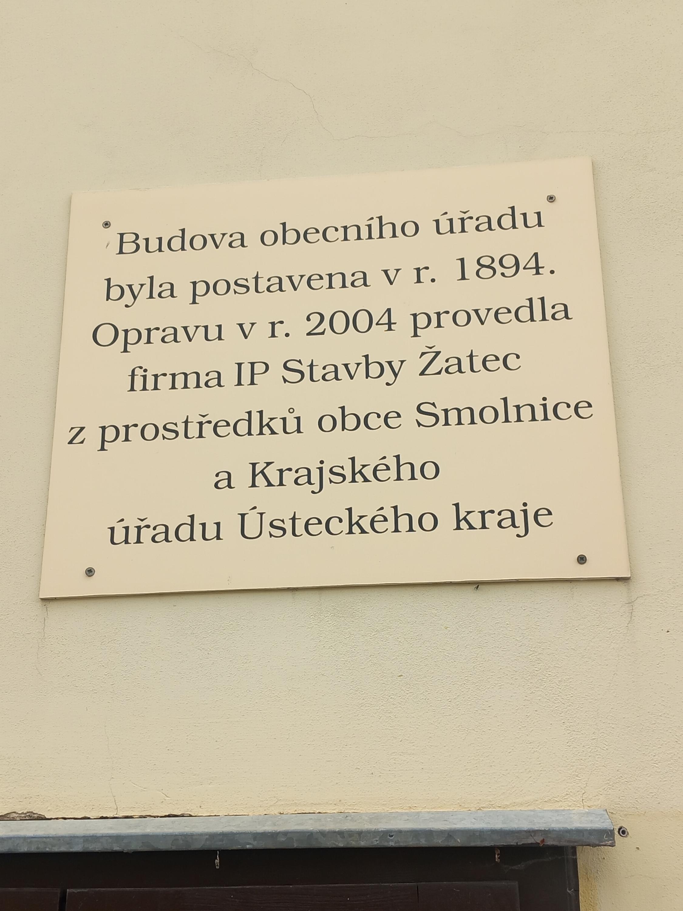Obecní úřad Smolnice foto 2