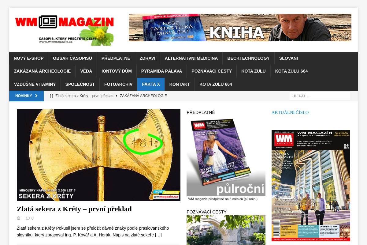 WM magazín